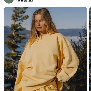 Daily Drills Soft Yellow Women's Sweatshirt